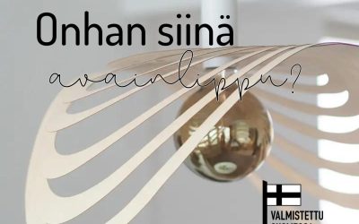 Avainlippu – Puinen ja suomalaisen työn laadun symboli